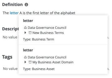 Multiple hyperlinks Hyperlink has multiple destinations
