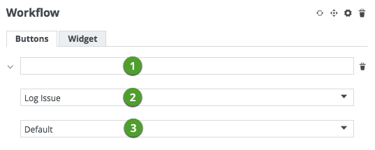 Configure the Workflow widget