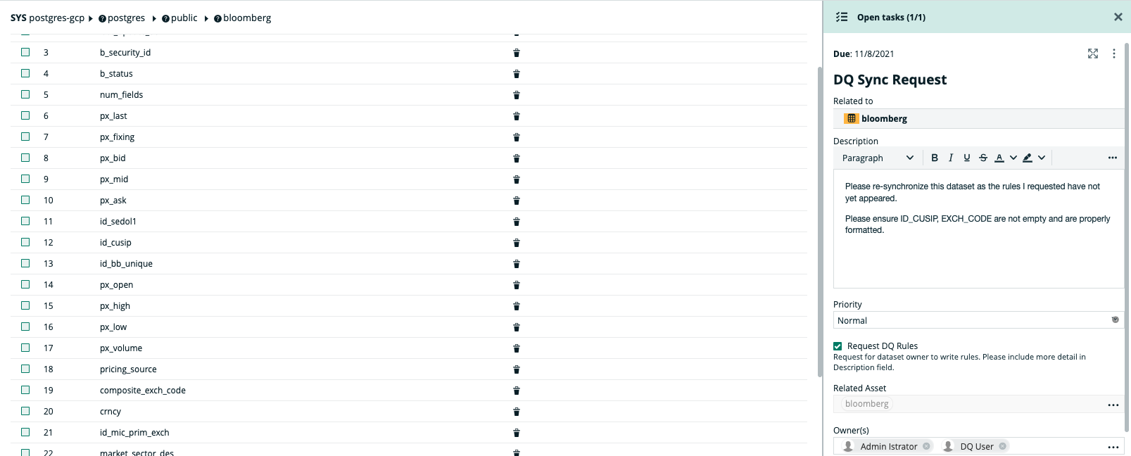 DQ Workflows