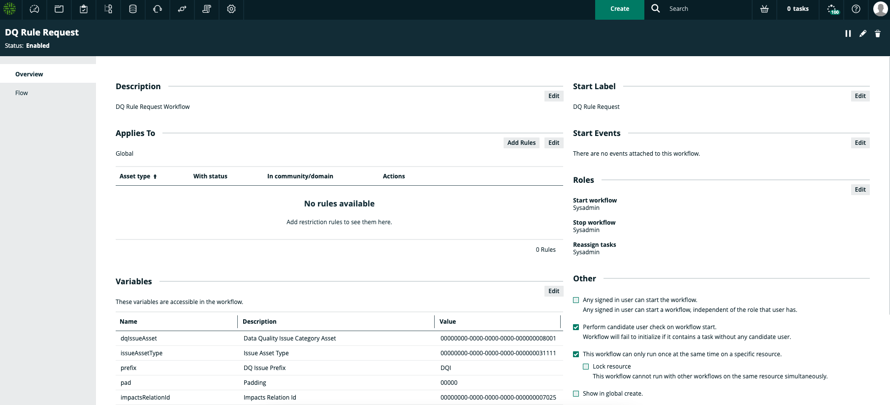 DQ Workflows