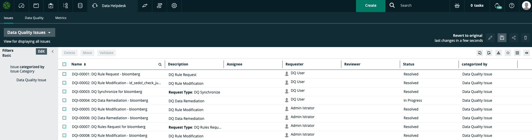 DQ Workflows