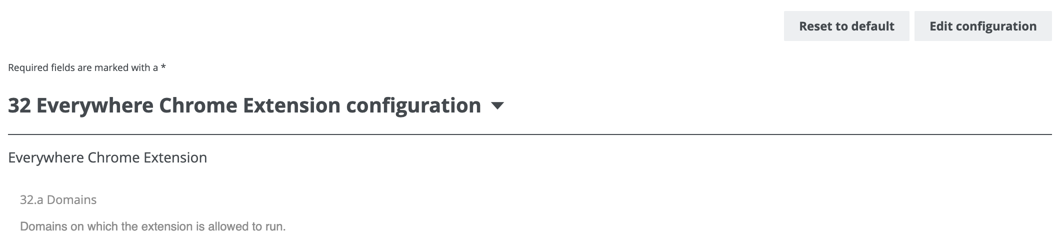 Browser Extension configuration in Collibra Console