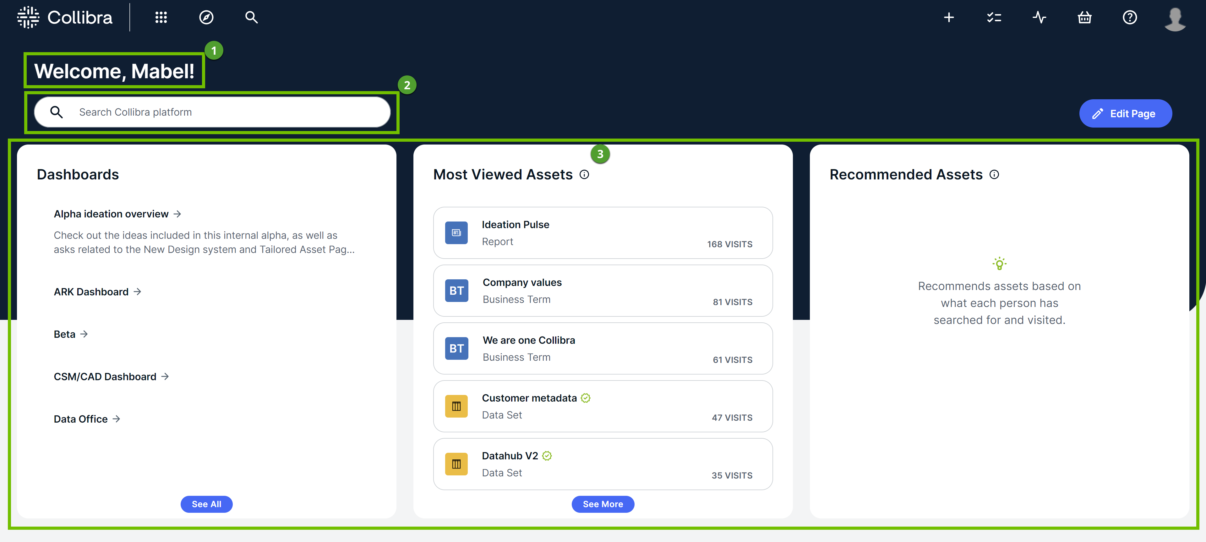 Image of the Homepage