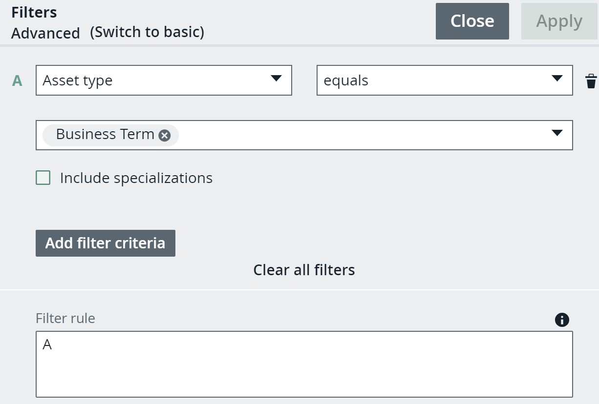 Filter In Adv Java Basic and advanced filtering