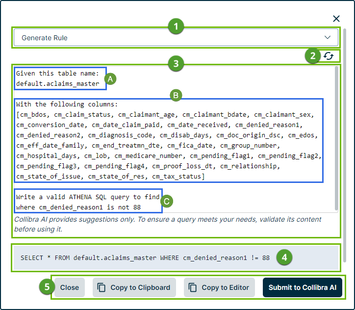 Collibra AI screenshot