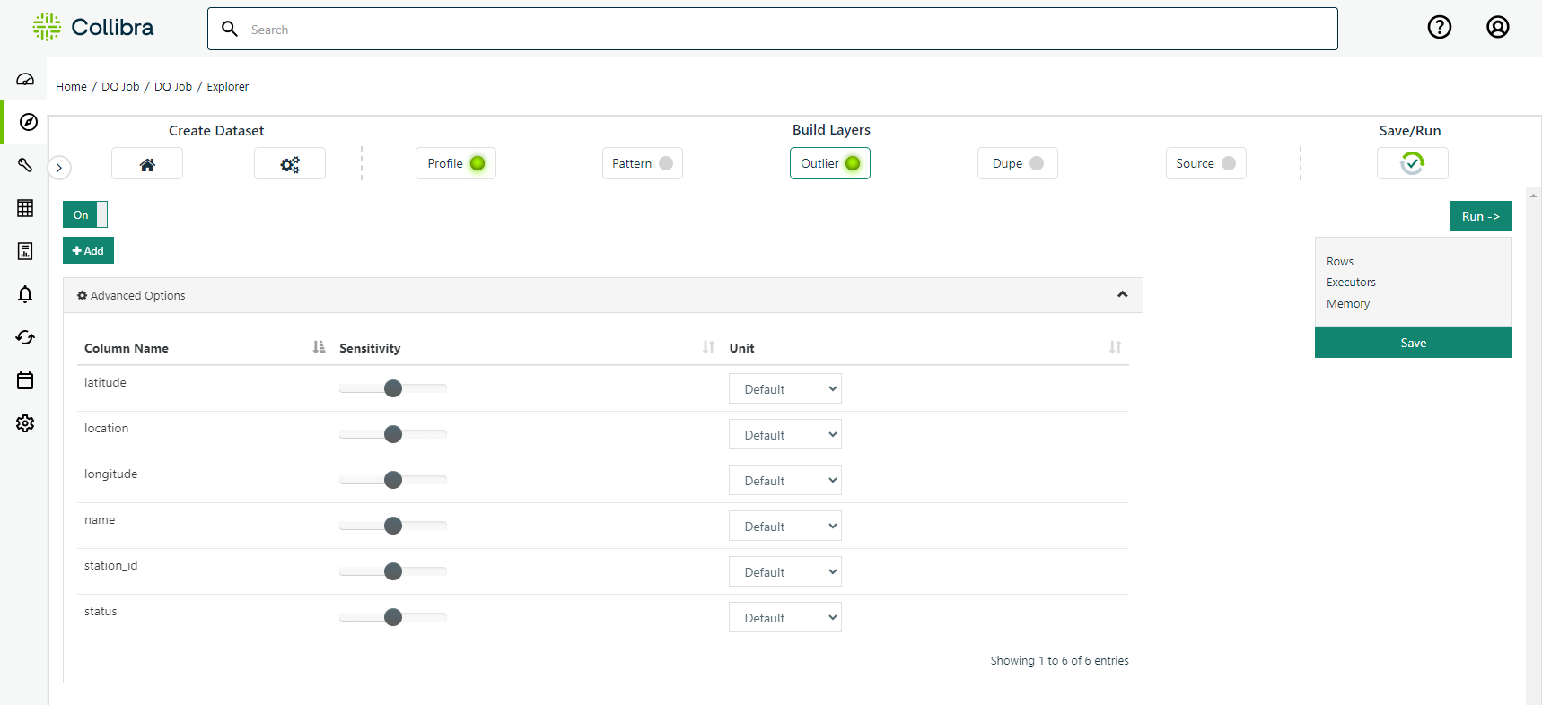 legacy advanced outlier options
