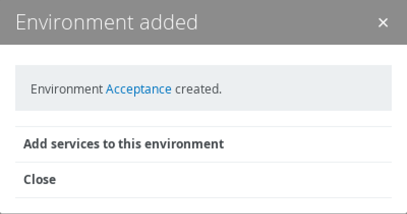 Create a Collibra environment
