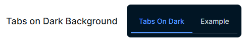 Tabs on a dark background Image of tabs on a dark background