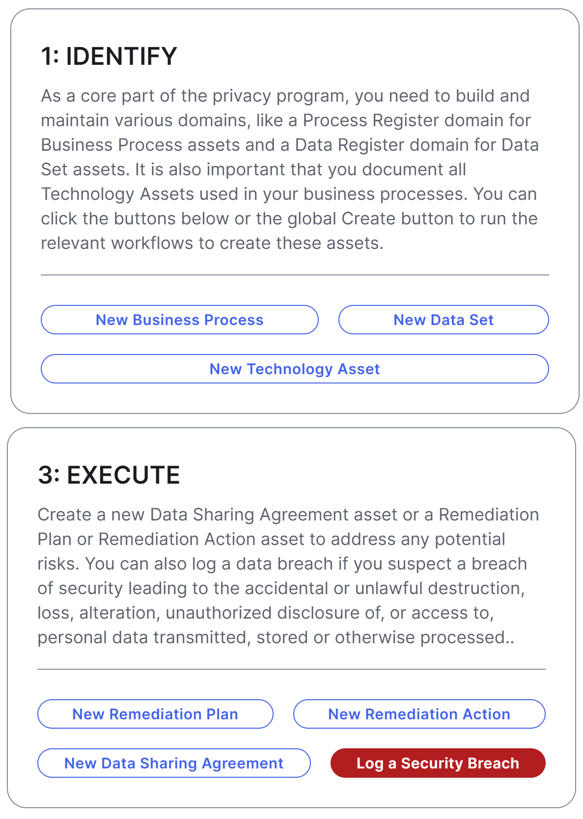 Image of Workflows widgets