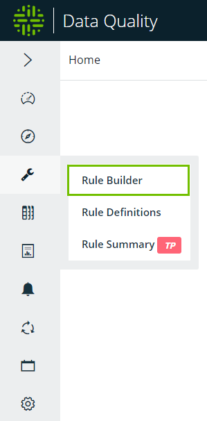 Access Rules from left navigation bar