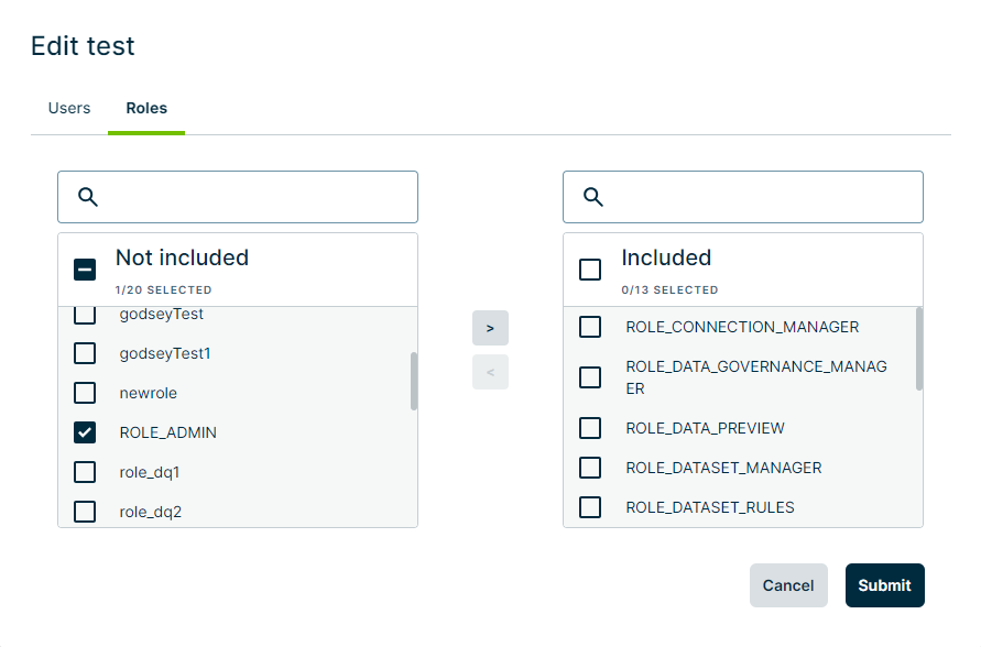 edit user roles