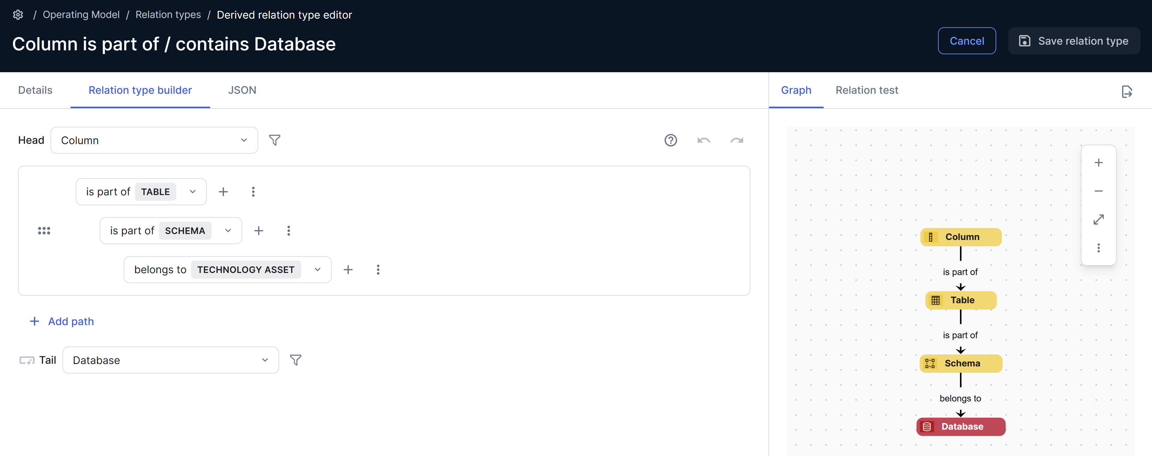 Image of DRT editor