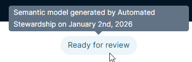 Image of the "Ready for review" tag Image of the "Ready for review" tag