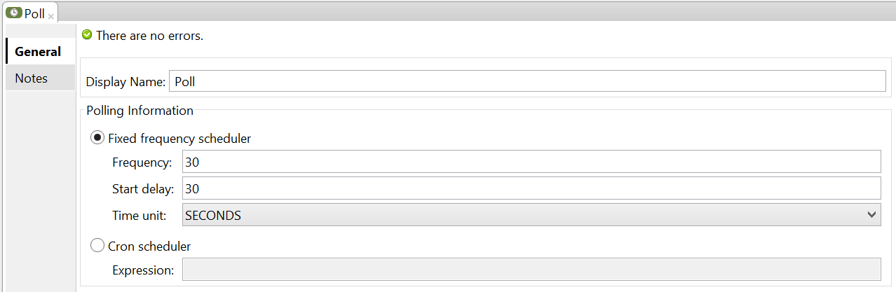 Configuring the trigger interval