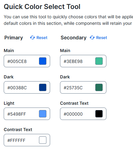 Image of the Quick Color Select Tool section