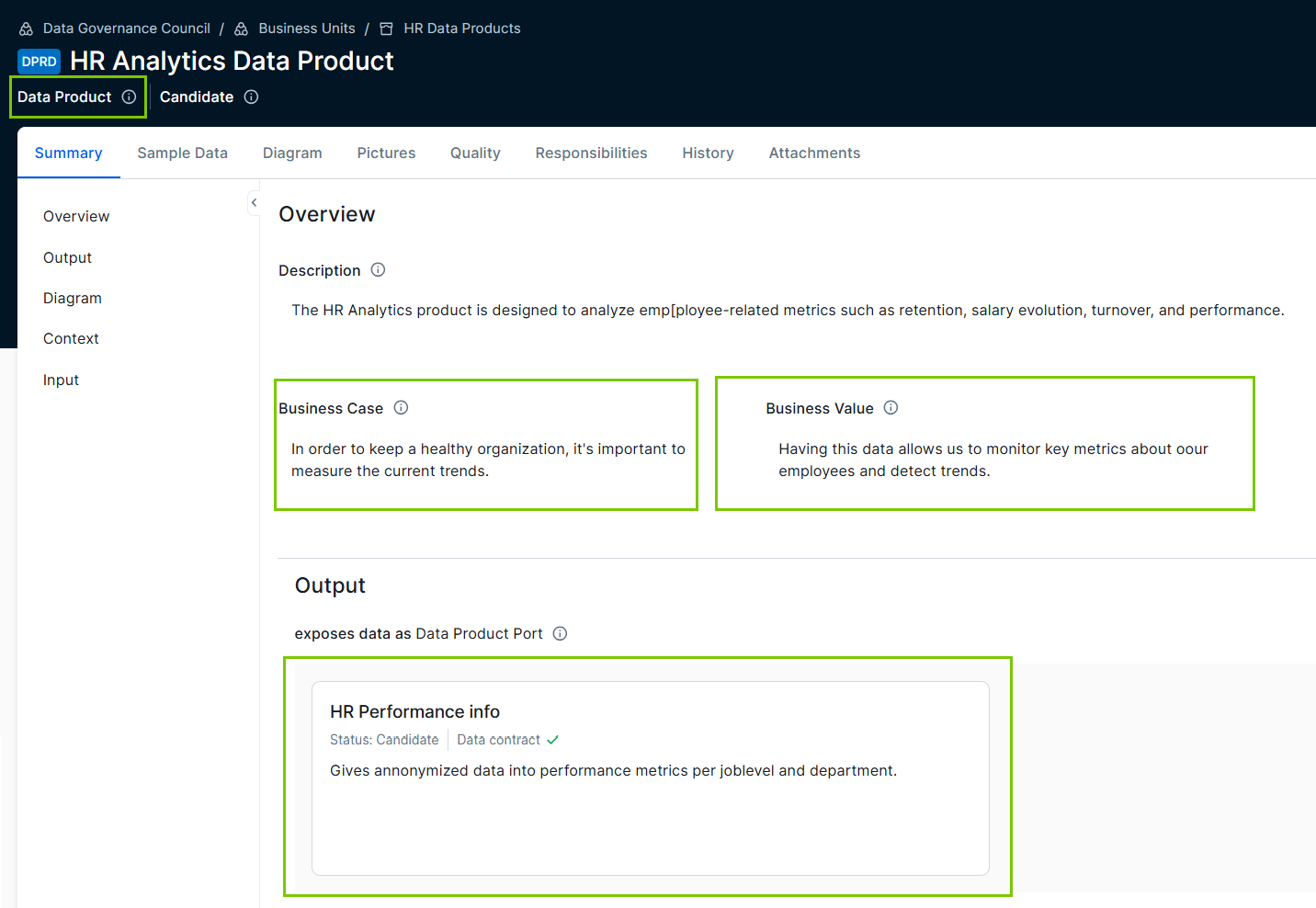 Image of Data Product asset