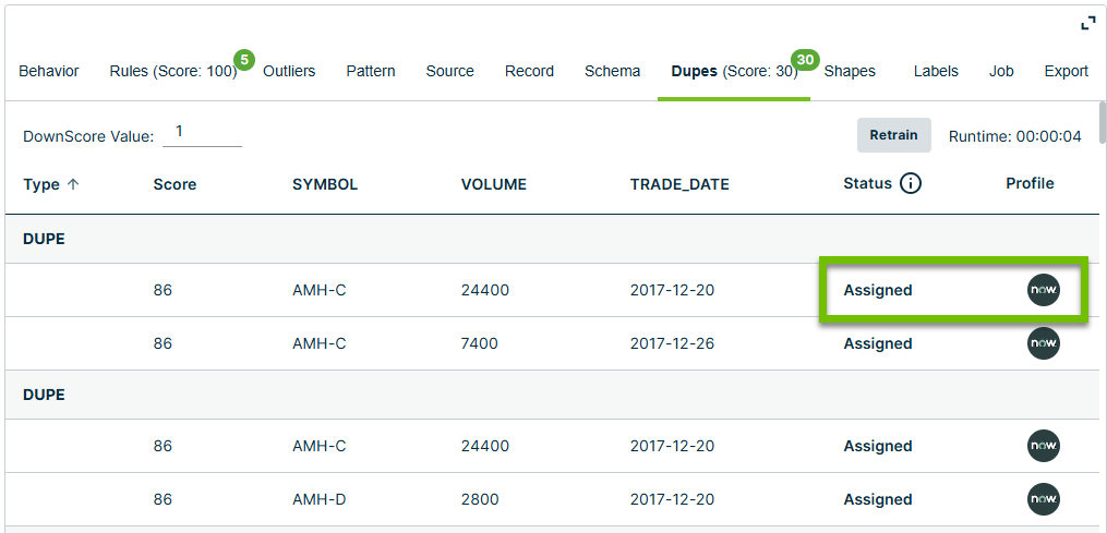 Finding assigned to ServiceNow user
